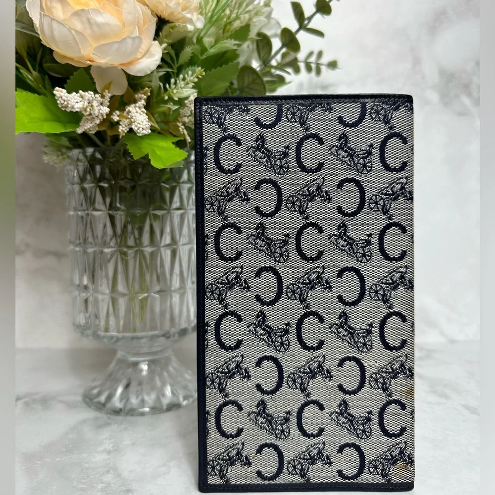 🔥 CELINE C MACADAM CARRIAGE LONG WALLET🔥 - Picture 3 of 11